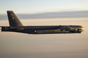 Oanh tạc cơ B-52 Mỹ tuần tra vòng quanh châu Âu